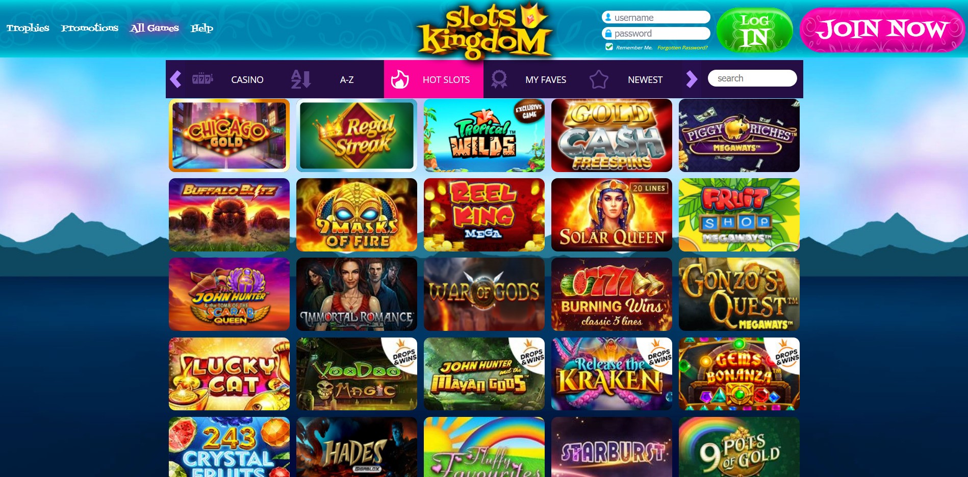 Slots Kingdom Casino Games