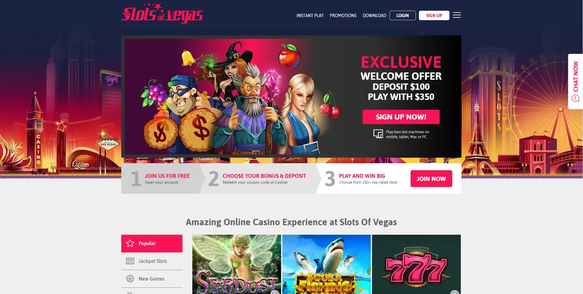 Slots of Vegas Casino Review