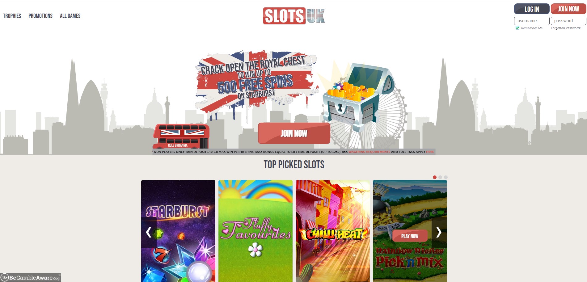 Slots UK Casino Review