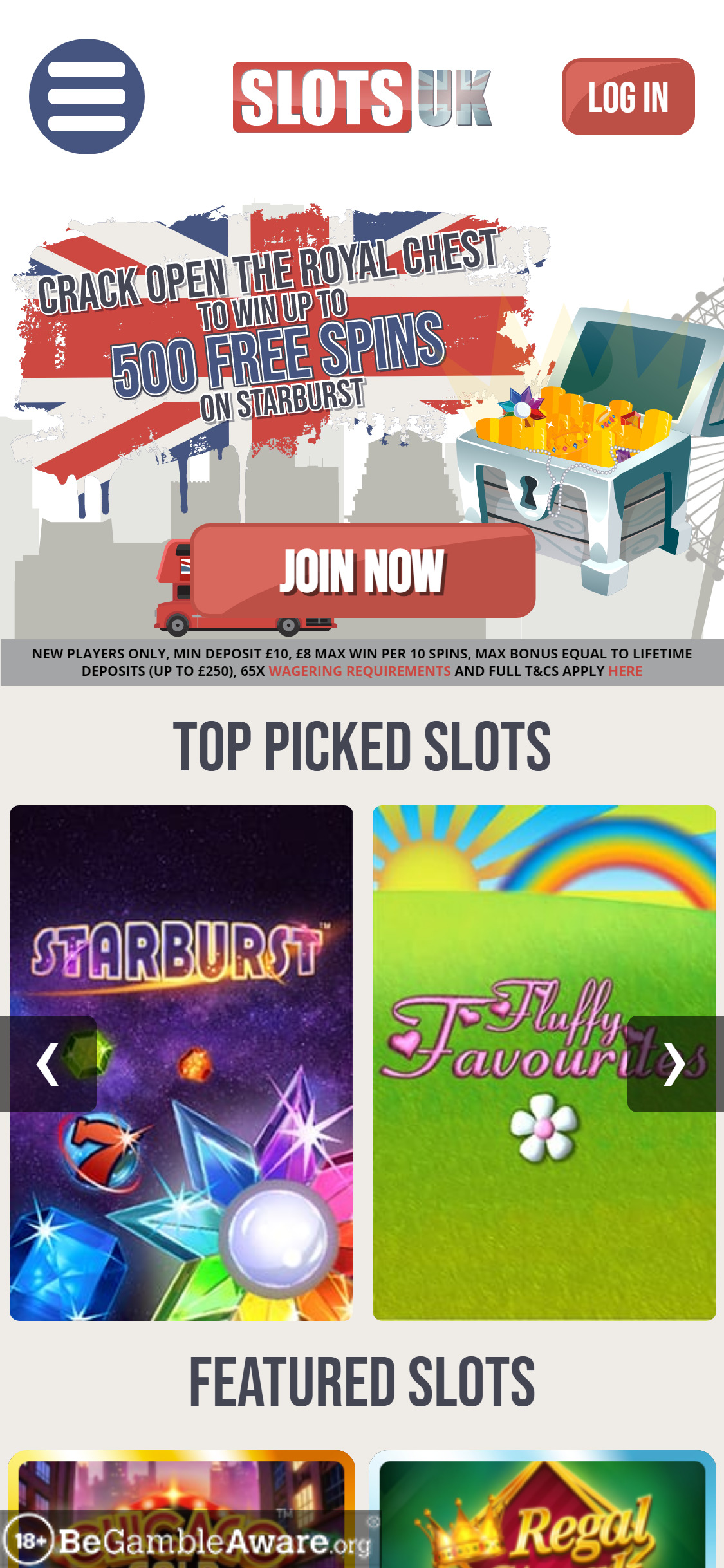 Slots UK Casino Mobile Review