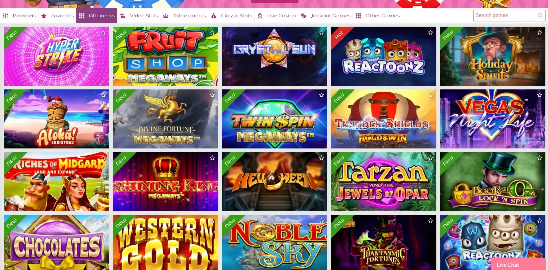 SlottoJAM Casino Games