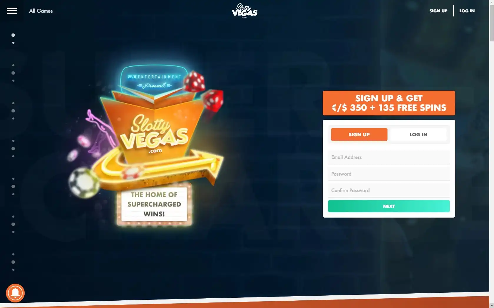 Slotty Vegas Casino Review