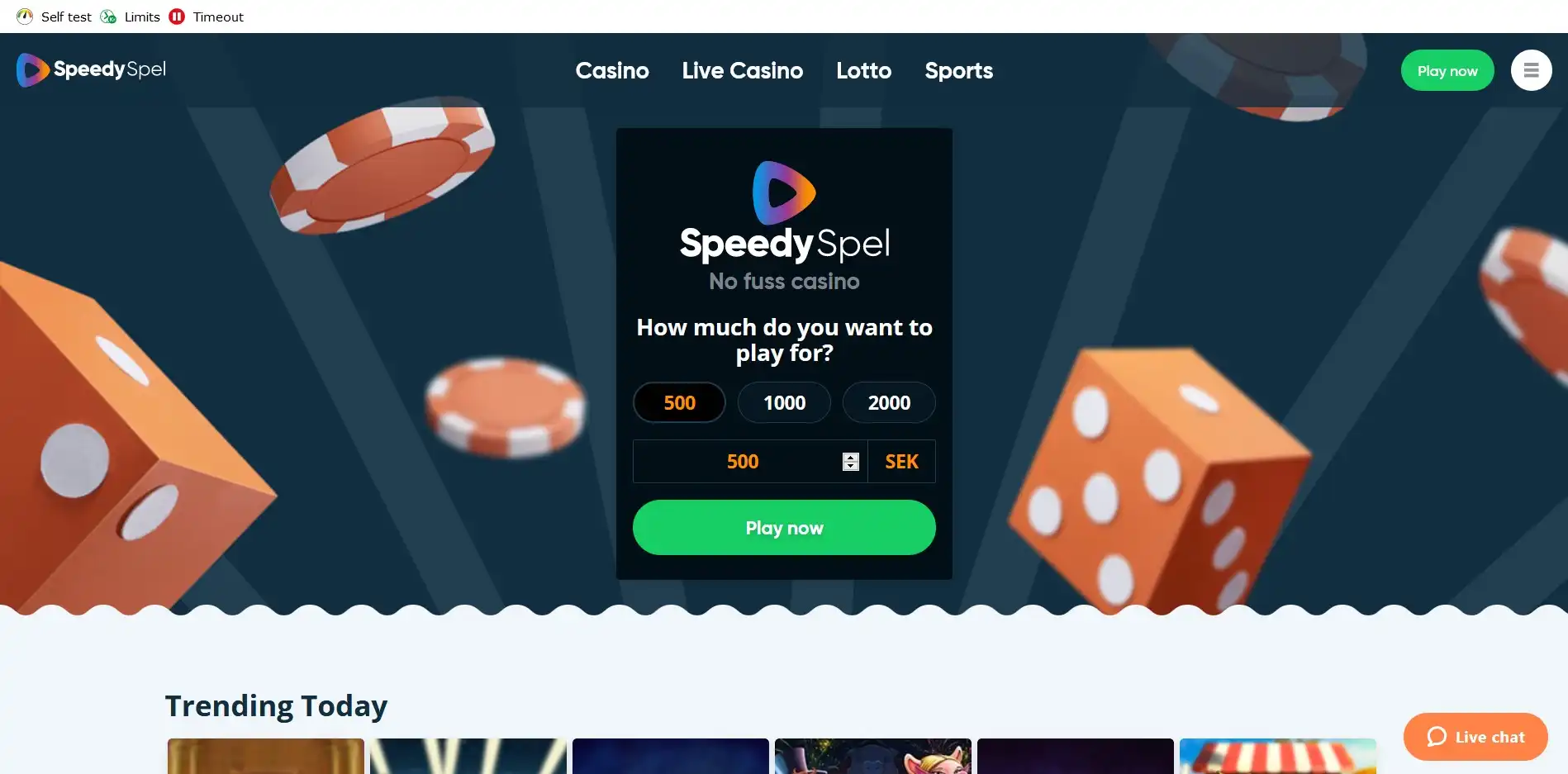 Speedy Casino Review