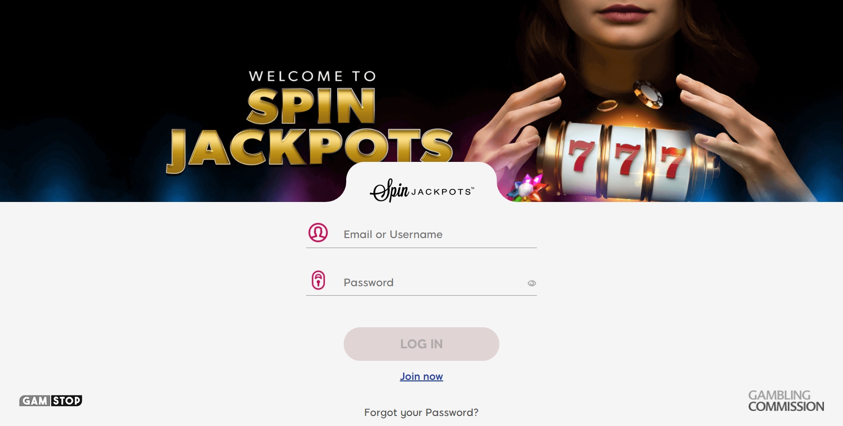 Spin Jackpots Casino Login