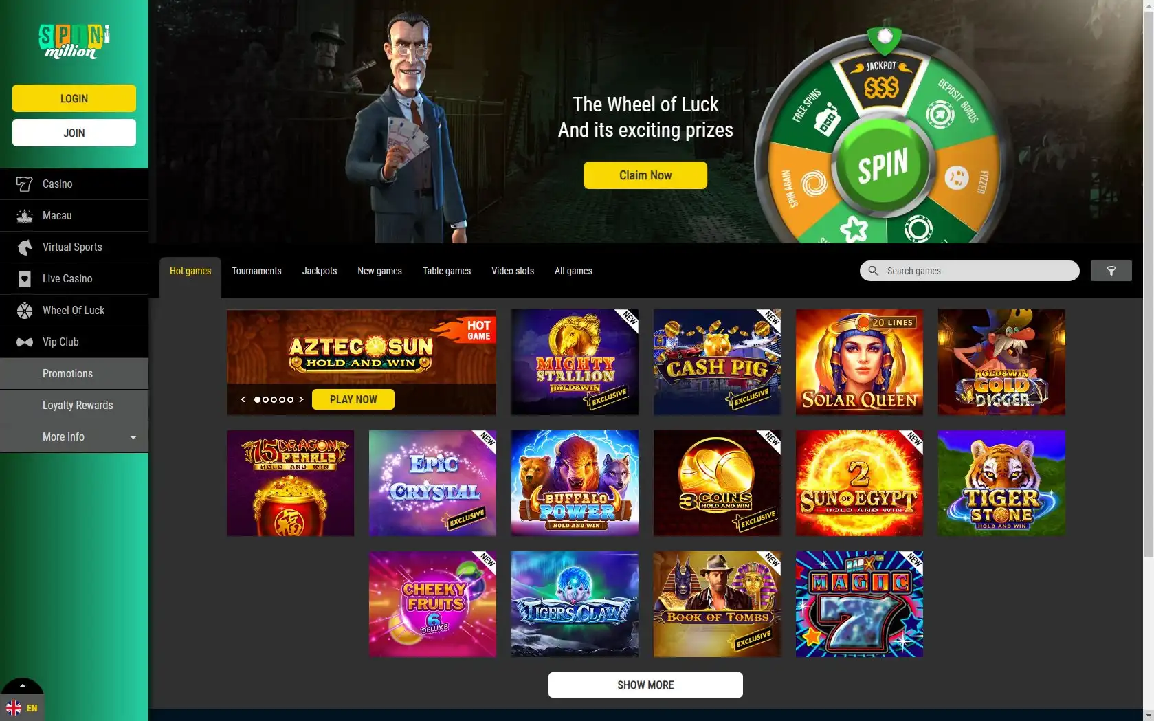 Spin Million Review