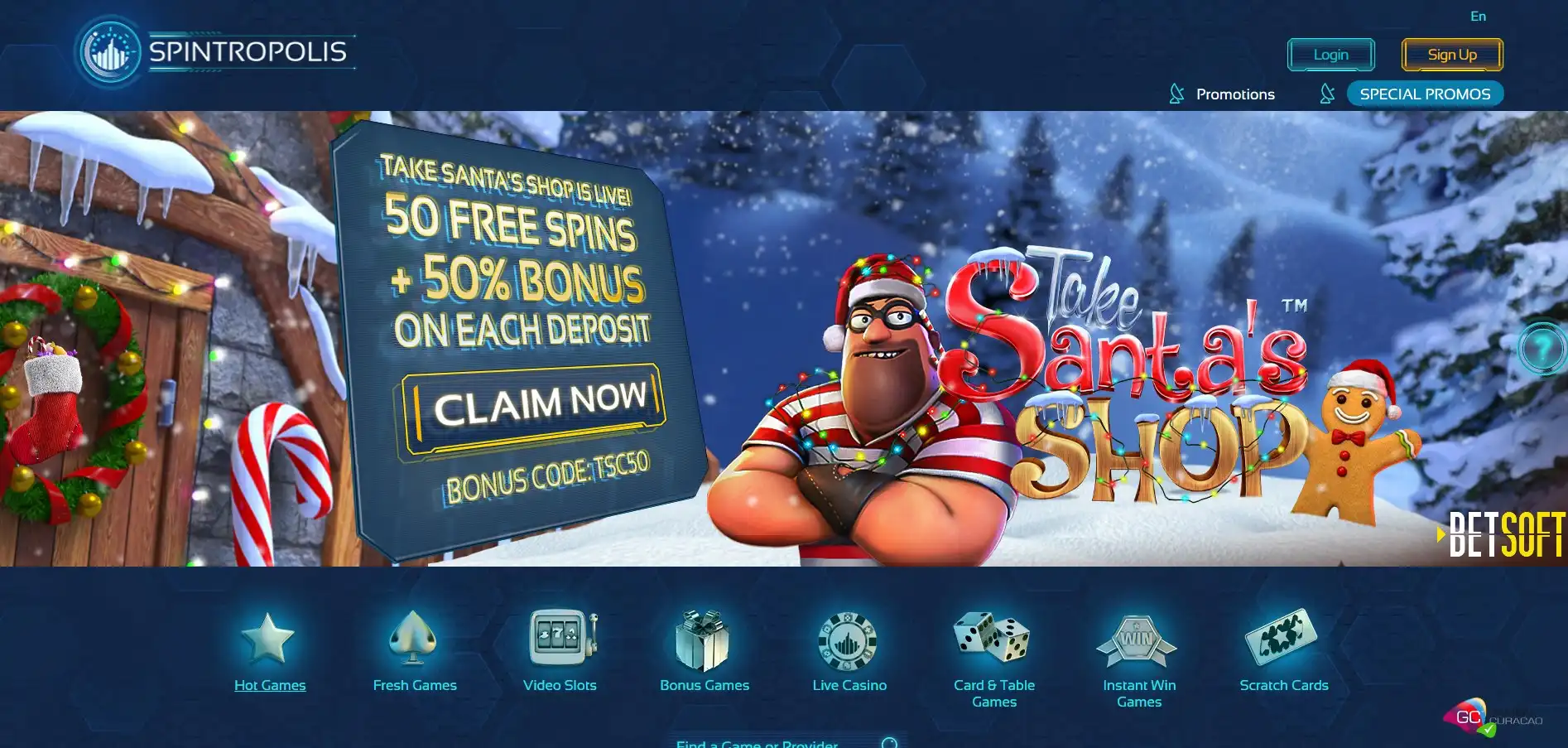 Spintropolis Casino Review