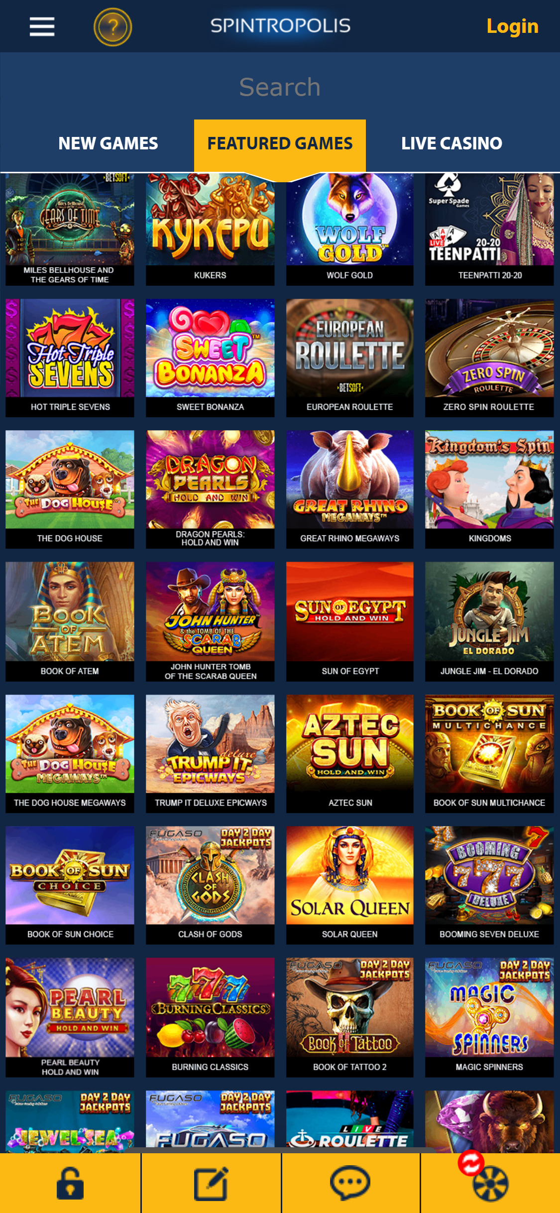 Spintropolis Casino Mobile Games Review