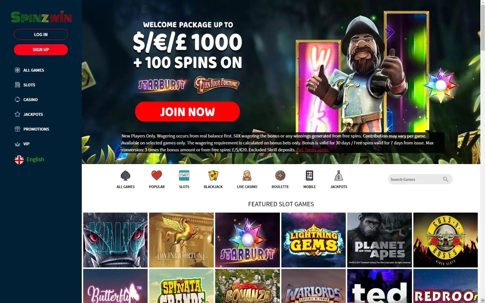 Spinzwin Casino Review