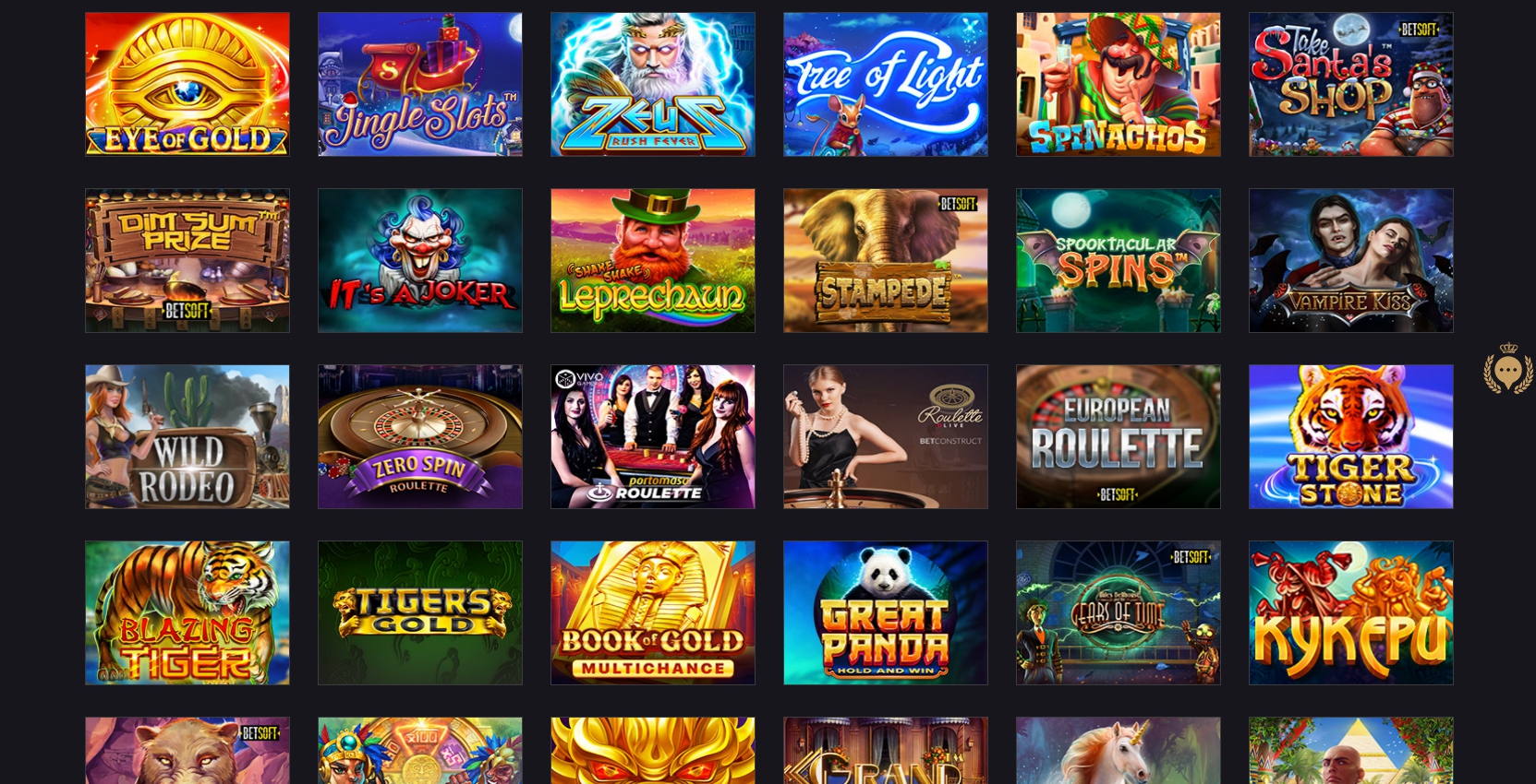 Split Aces Casino Games