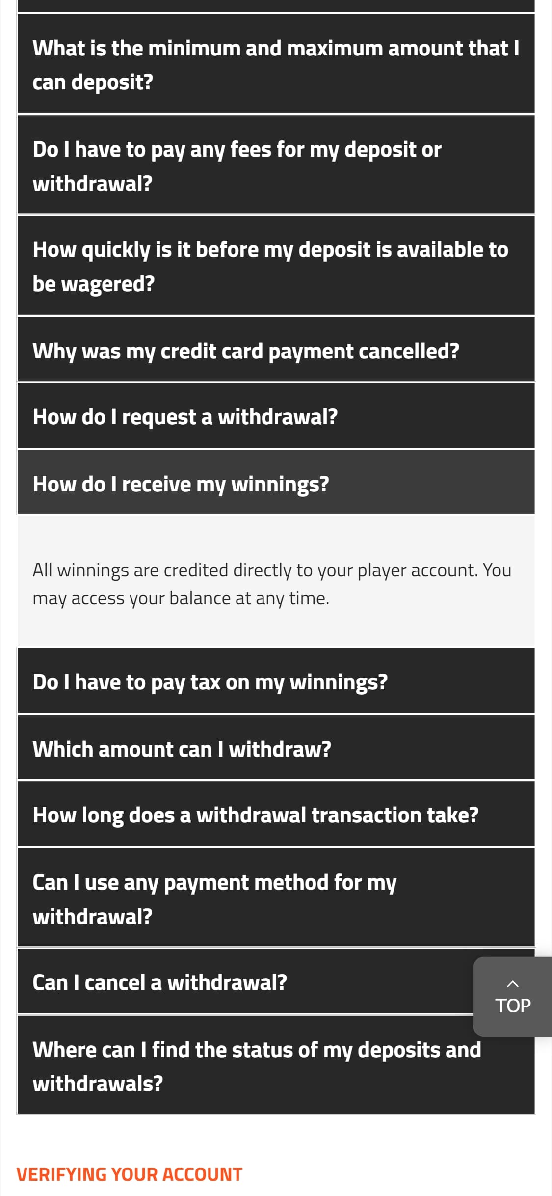 Sport Nation Bet  Mobile Payment Methods Review