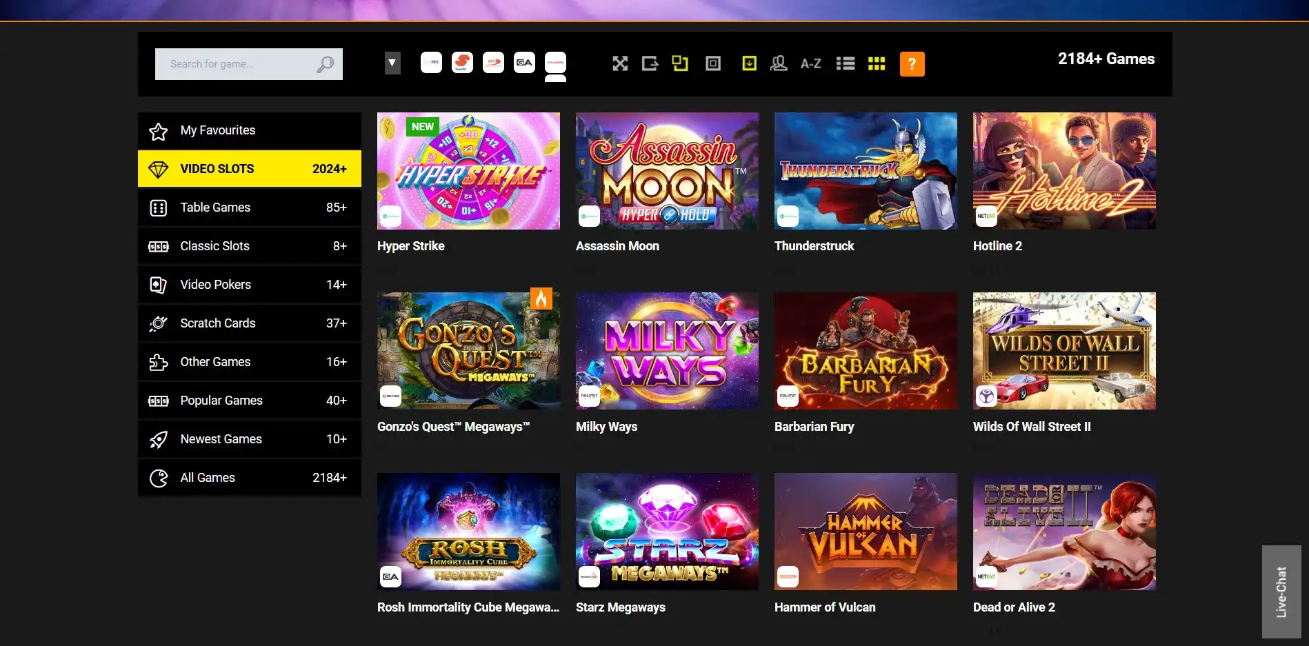 Stake 7 Casino Games