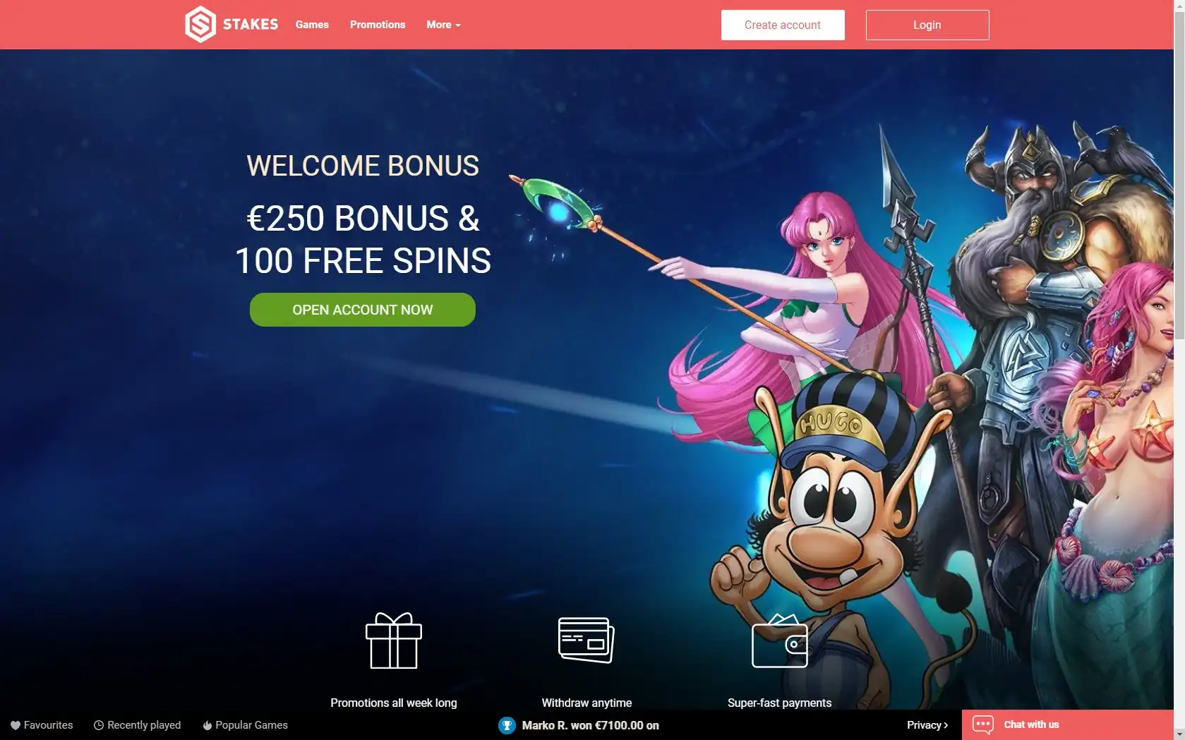 Stakes Casino Review