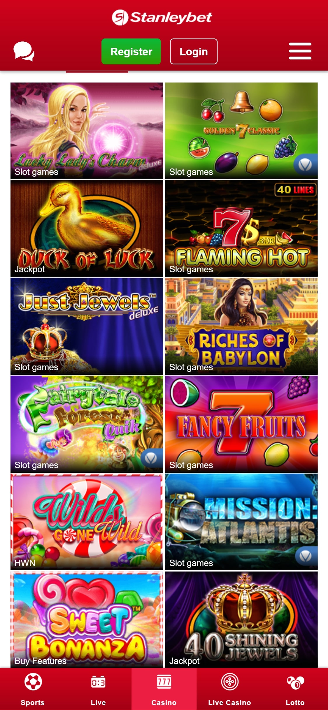 Stanleybet Mobile Games Review