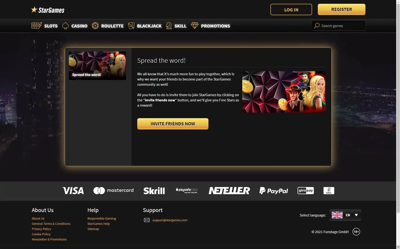 Star Games Casino No Deposit Bonus