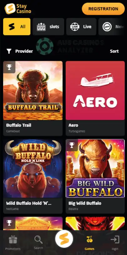 StayCasino App