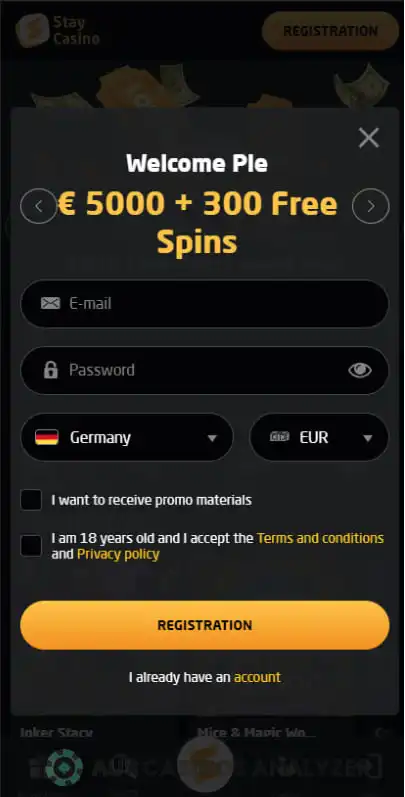 StayCasino App