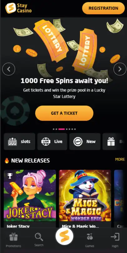 StayCasino App