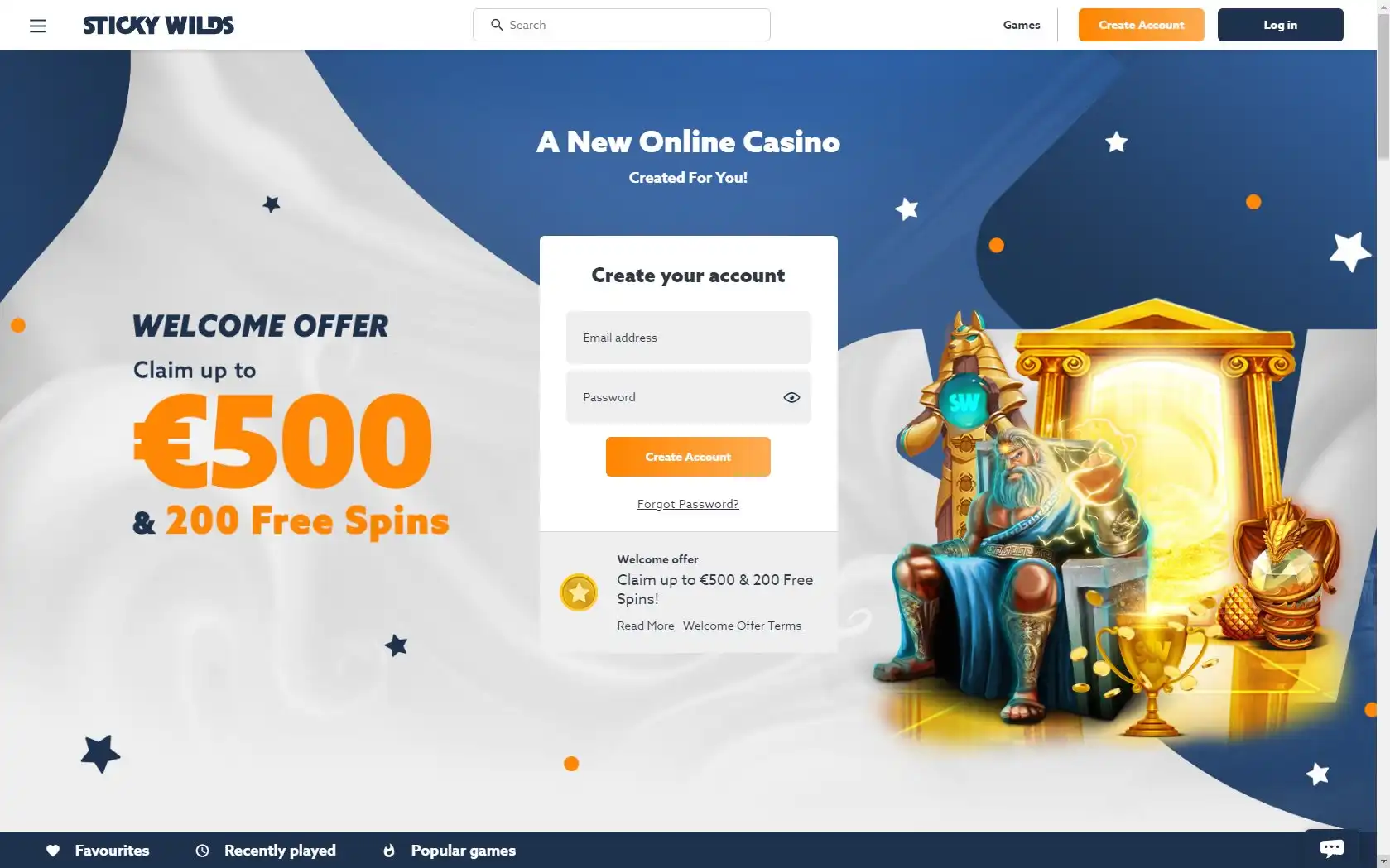 Sticky Wilds Casino Review