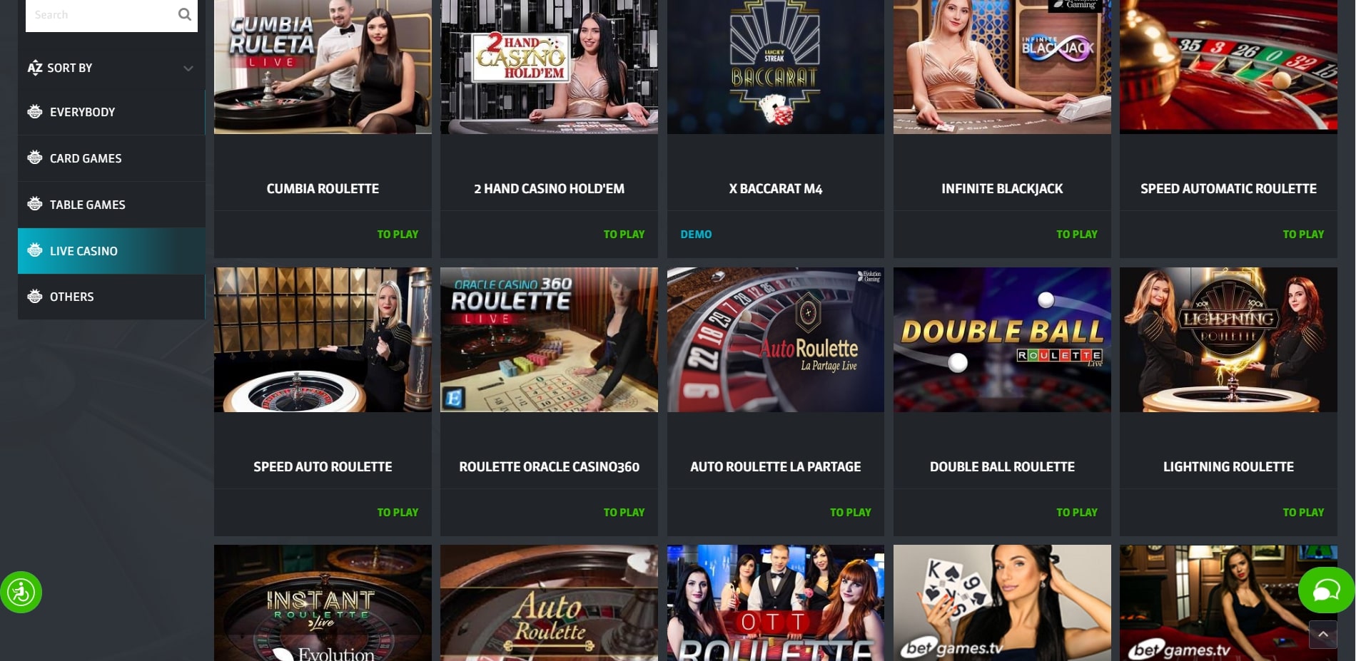 Strendus Live Dealer Games