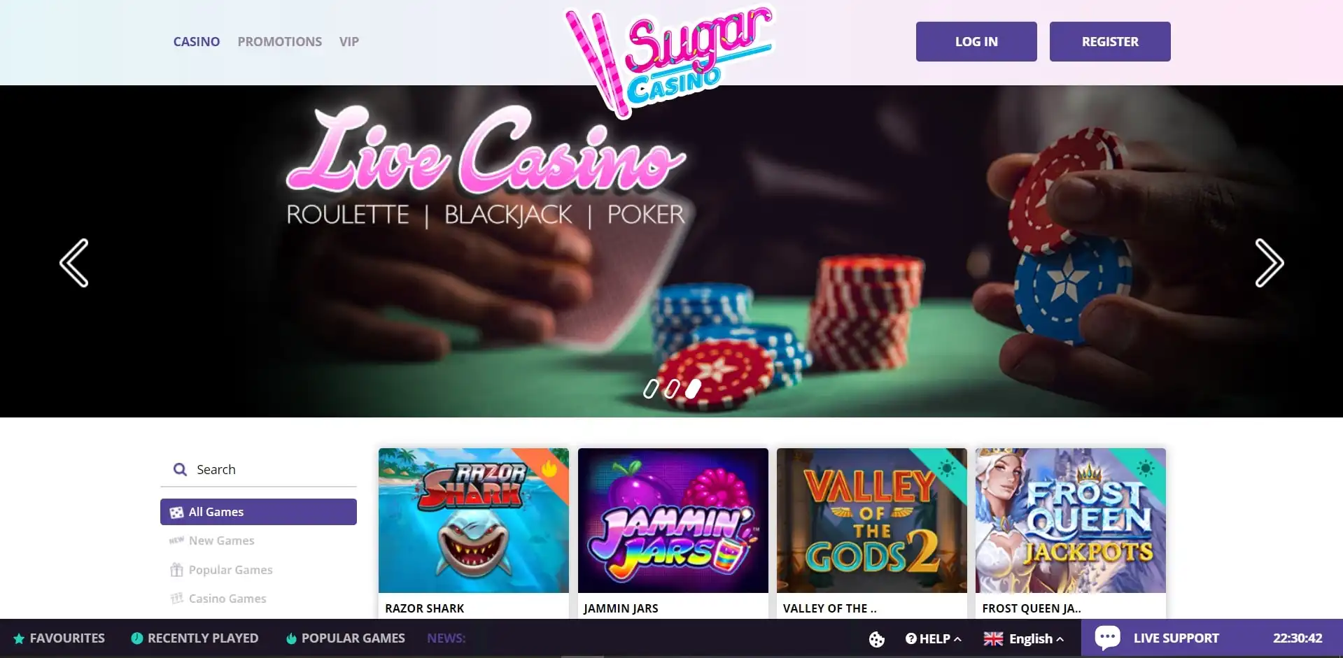 Sugar Casino Review