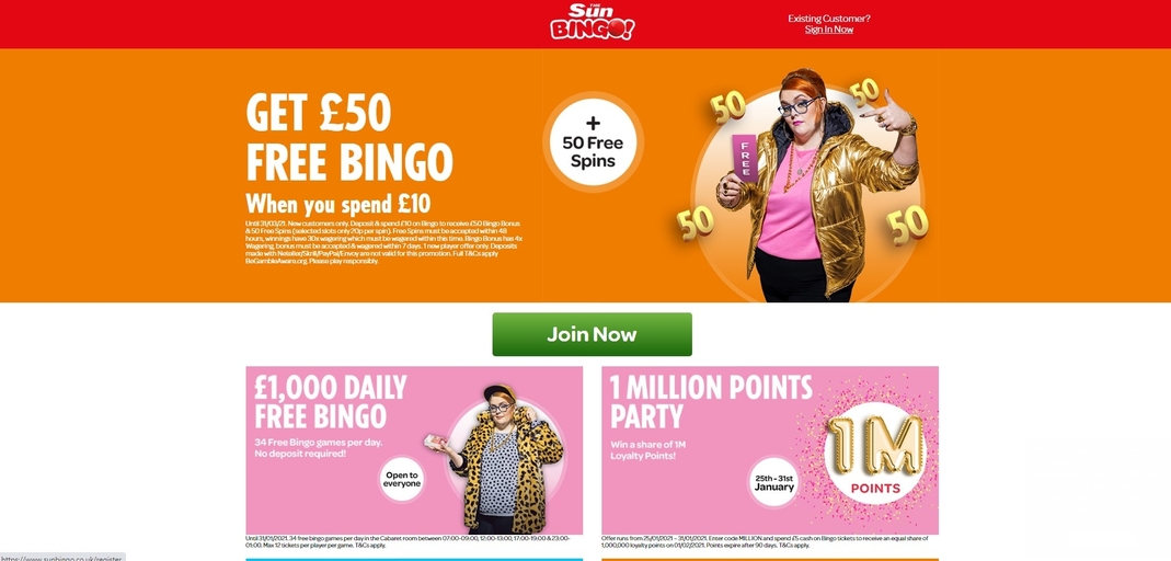 Sunbingo Casino Review