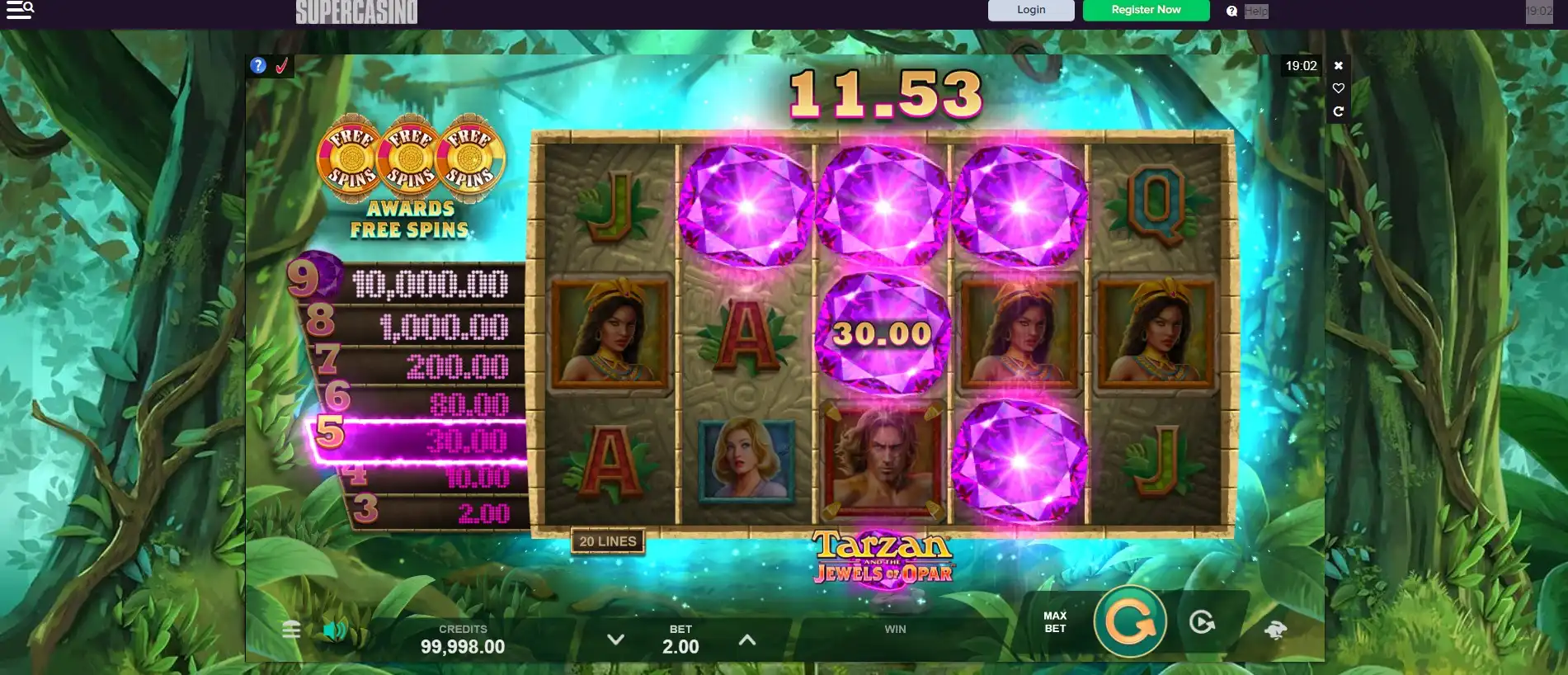 Super Casino Slot Games