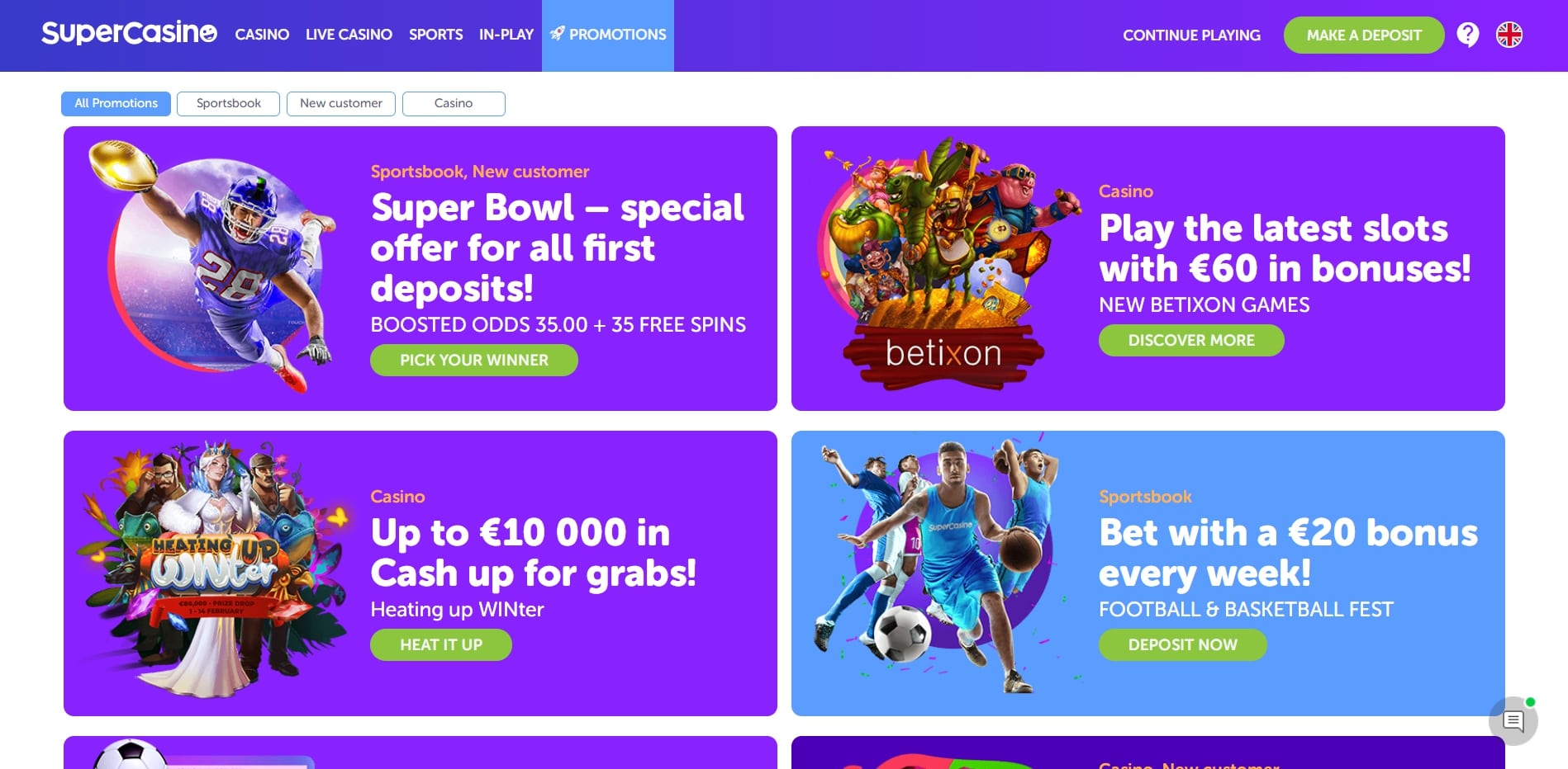 Super Casino Estonia No Deposit Bonus