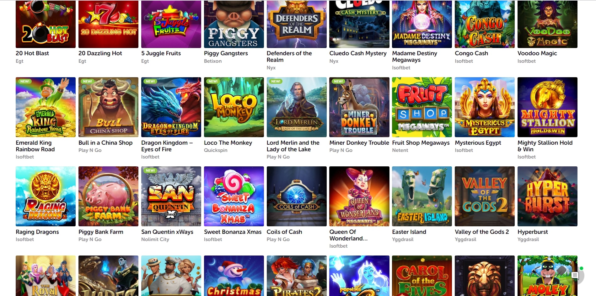 Super Casino Estonia Games