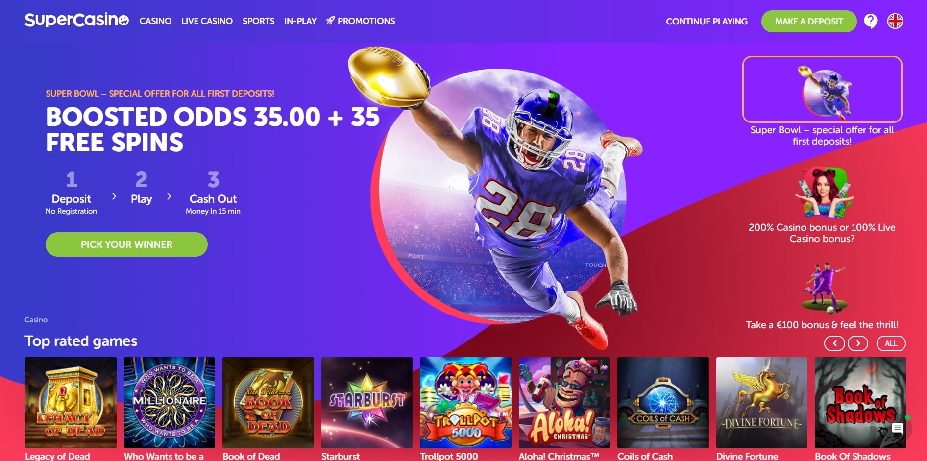 Super Casino Estonia Review