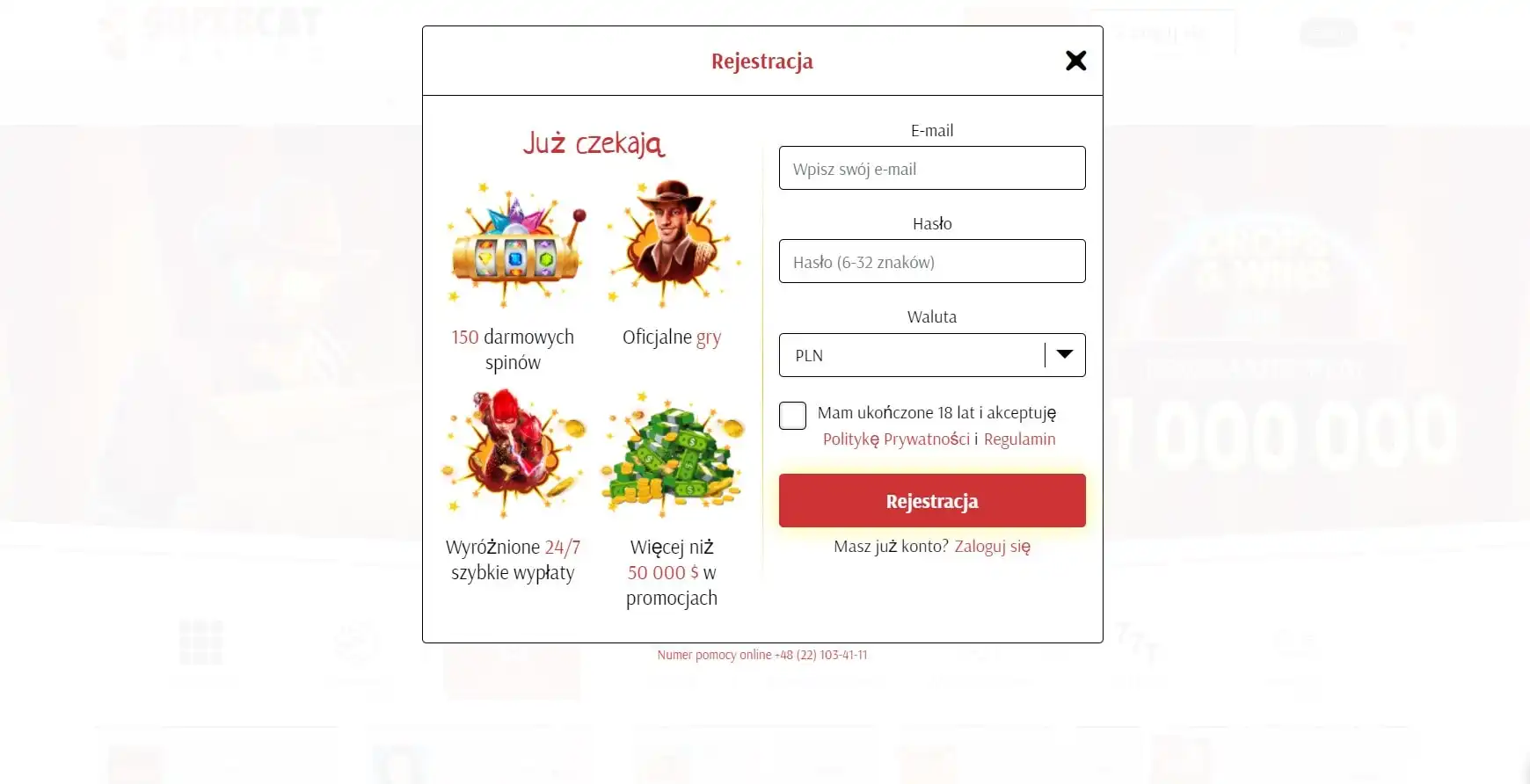 Super Cat Casino Review