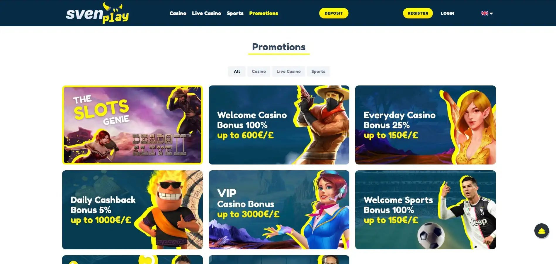 SvenPlay Casino No Deposit Bonus