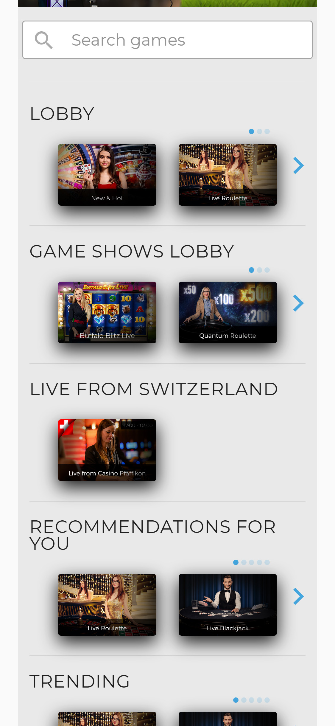 Swiss Casino CH Mobile Live Dealer Games Review