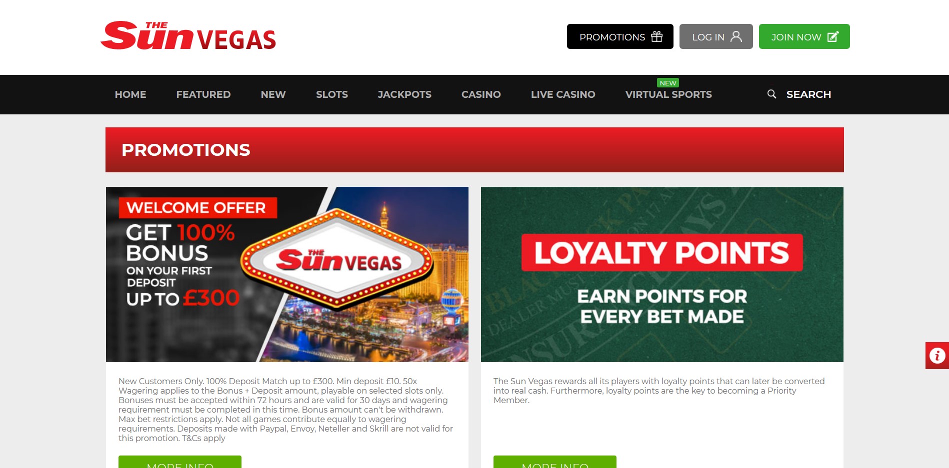 The Sun Vegas Casino No Deposit Bonus