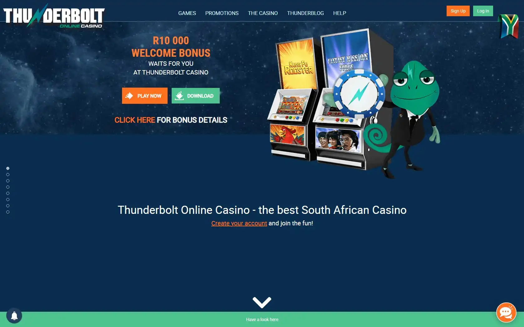 Thunderbolt Casino Review