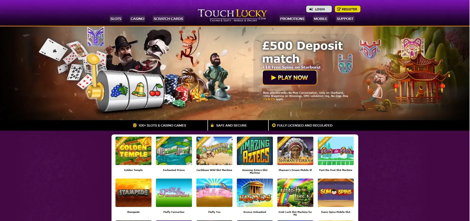 Touch Lucky Casino Review