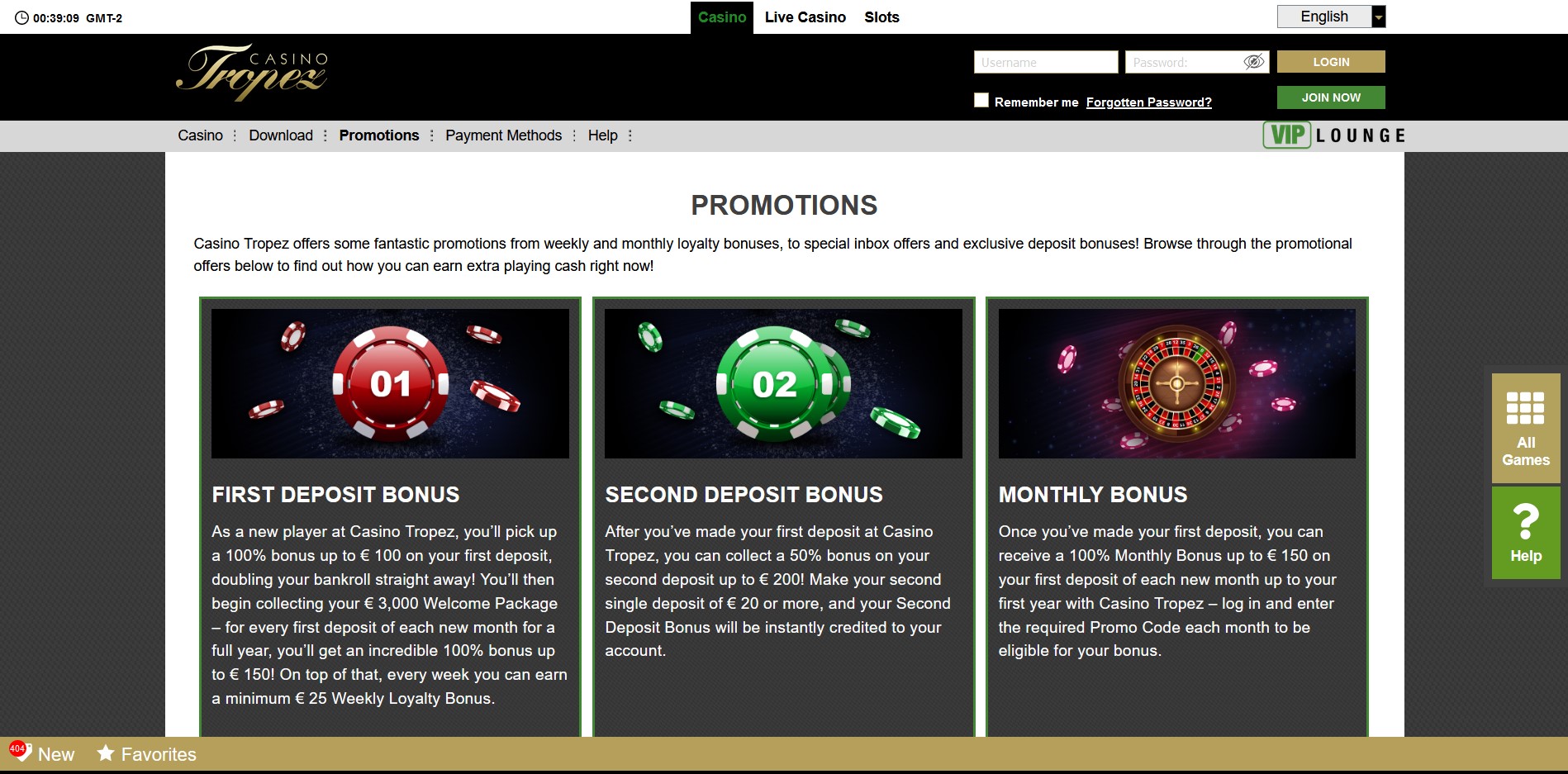 Trope Z Casino No Deposit Bonus