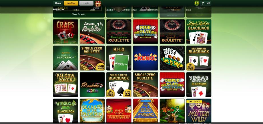 tropicana online casino