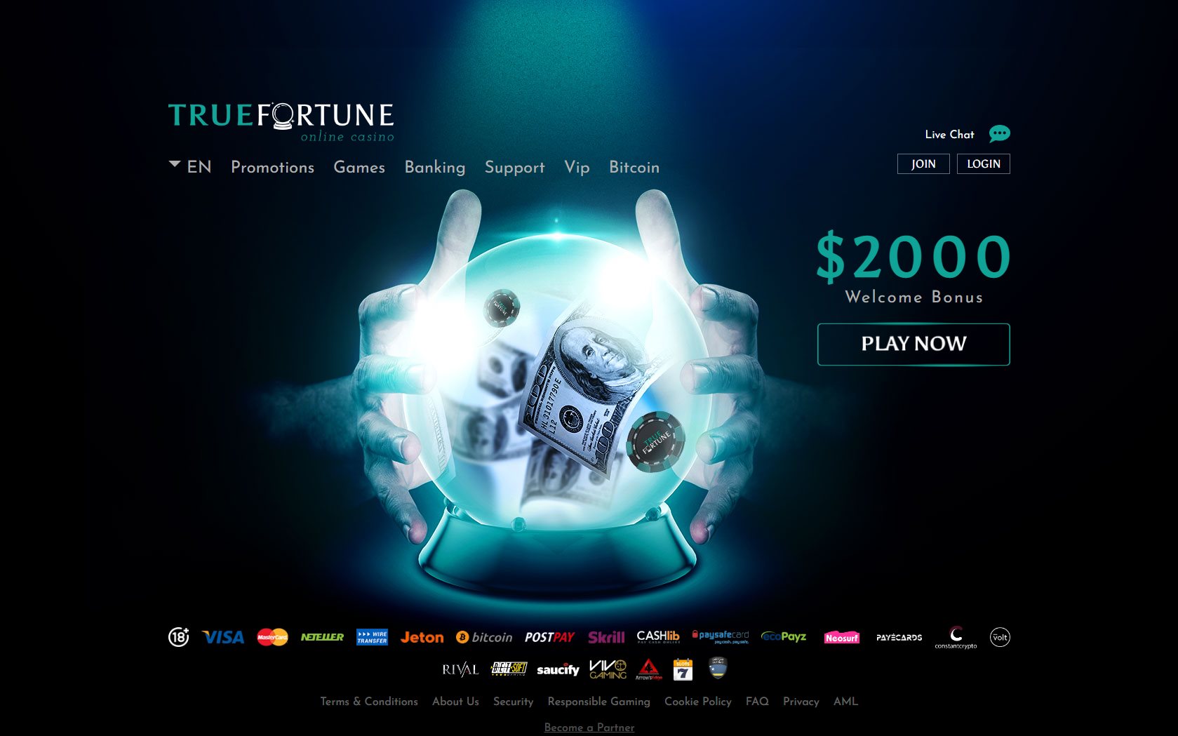 True Fortune Casino Review
