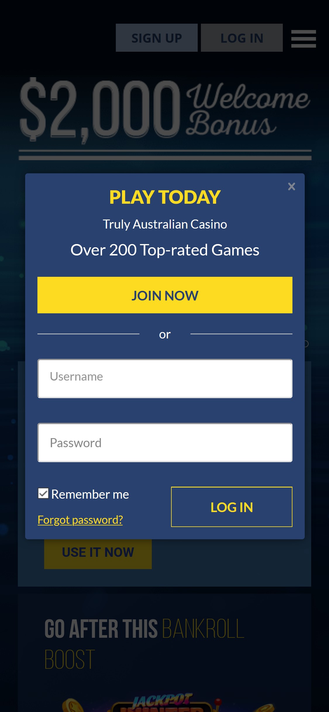 True Blue Casino Mobile Login Review