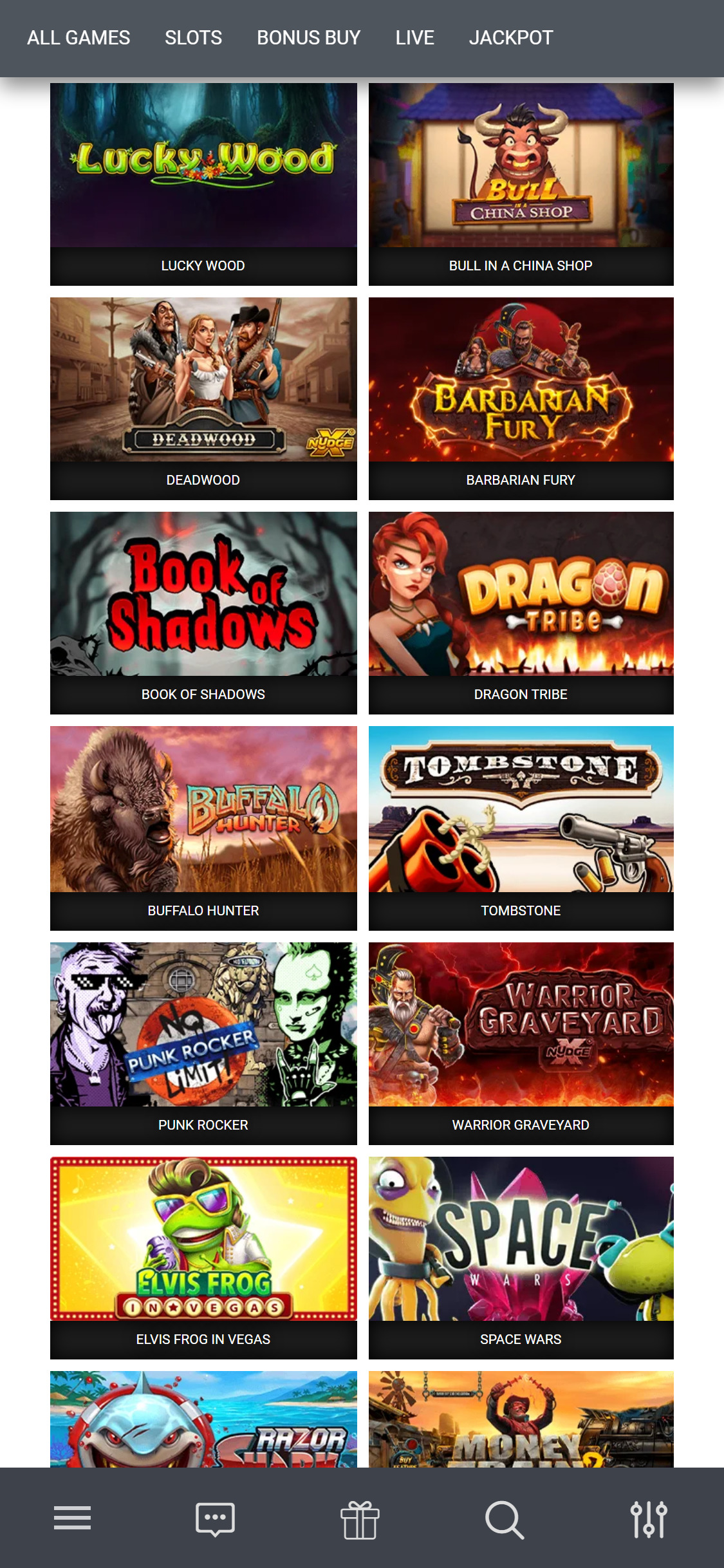 TTR Casino Mobile Games Review