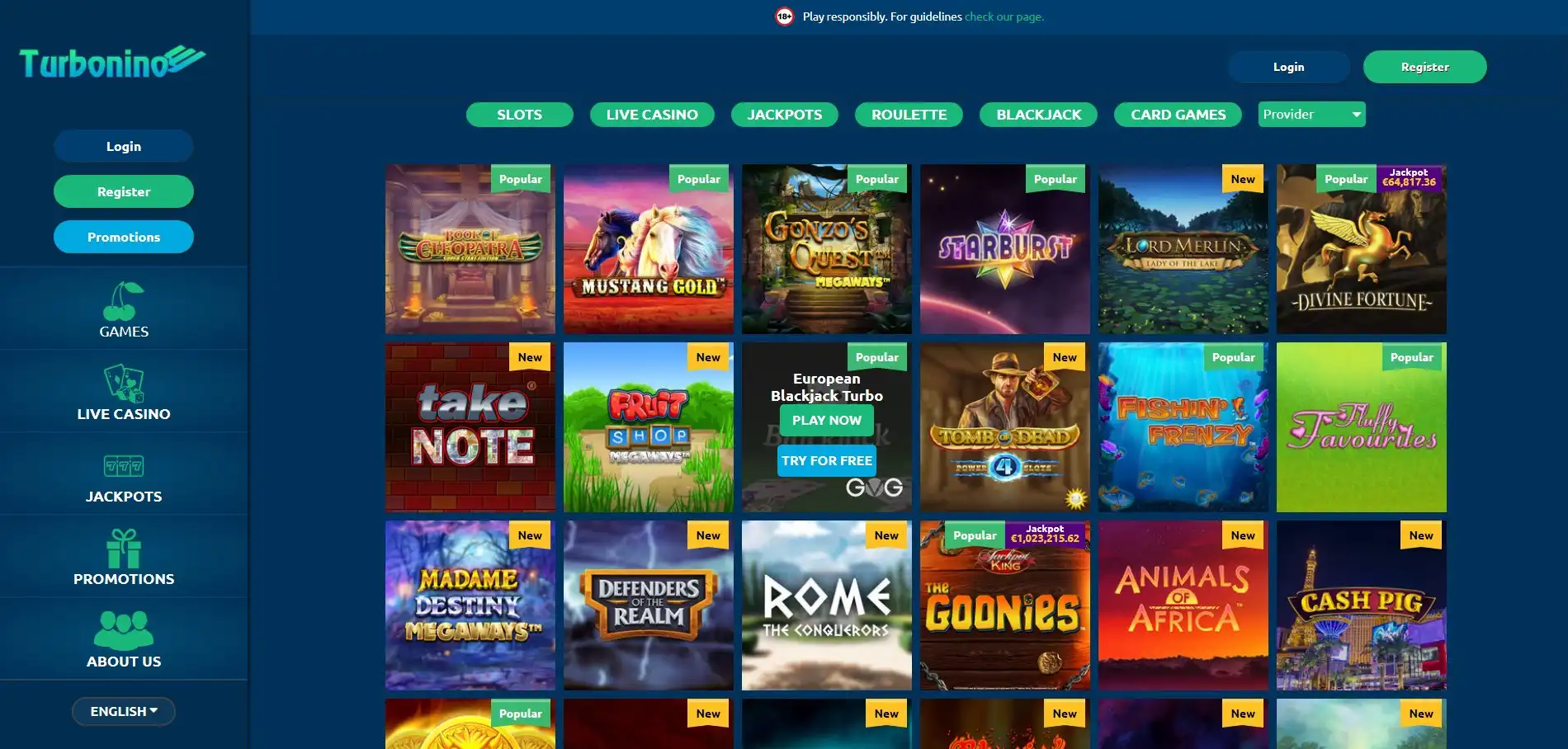 Turbonino Games