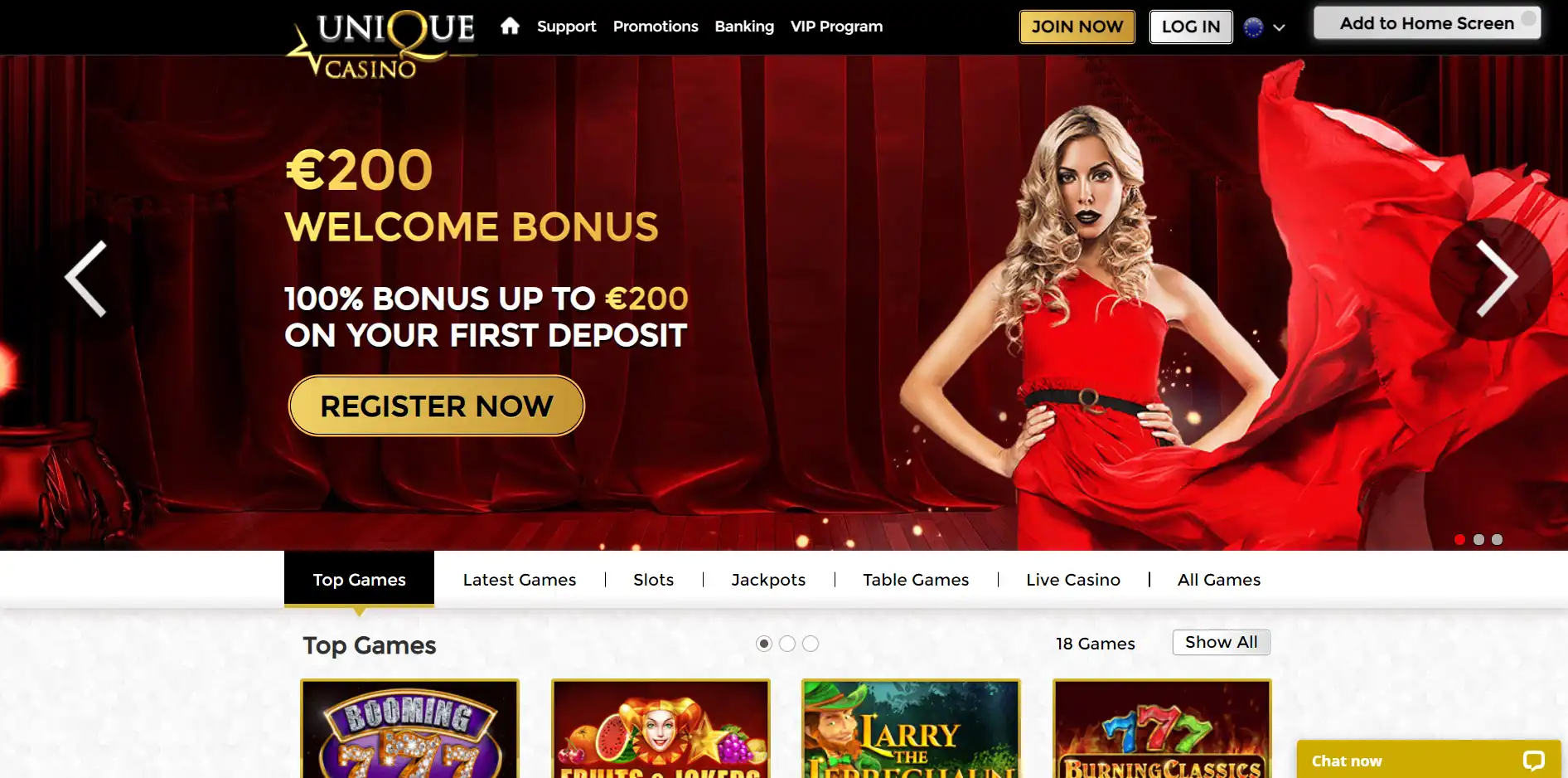Unique Casino Review