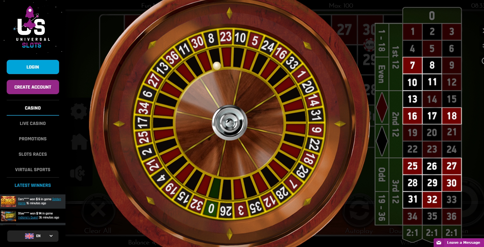 Universal Slots Casino Games