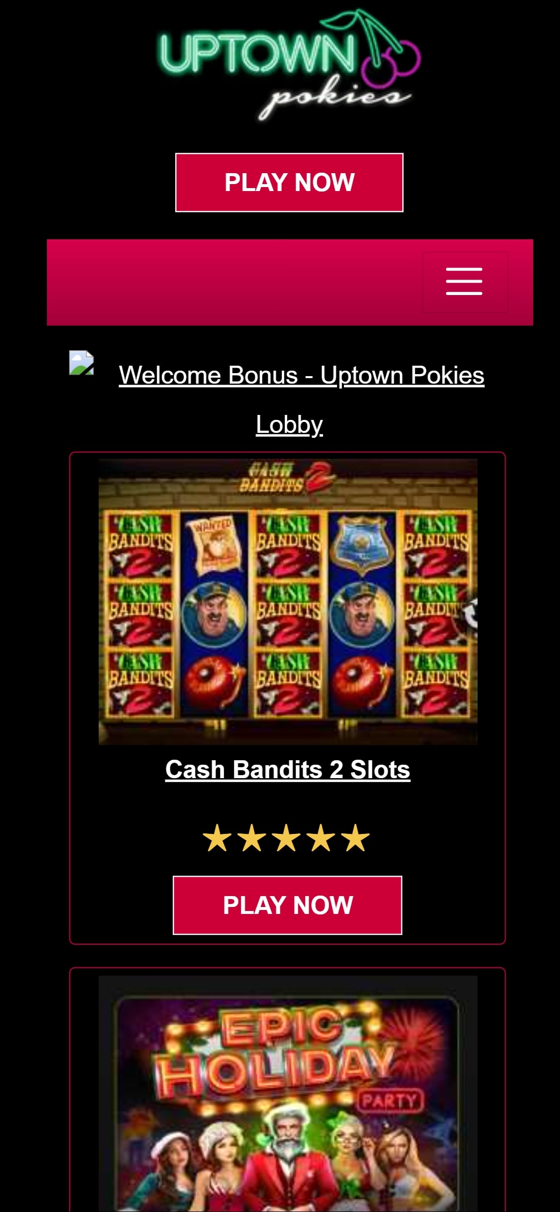 Uptown Pokies Casino Mobile Review