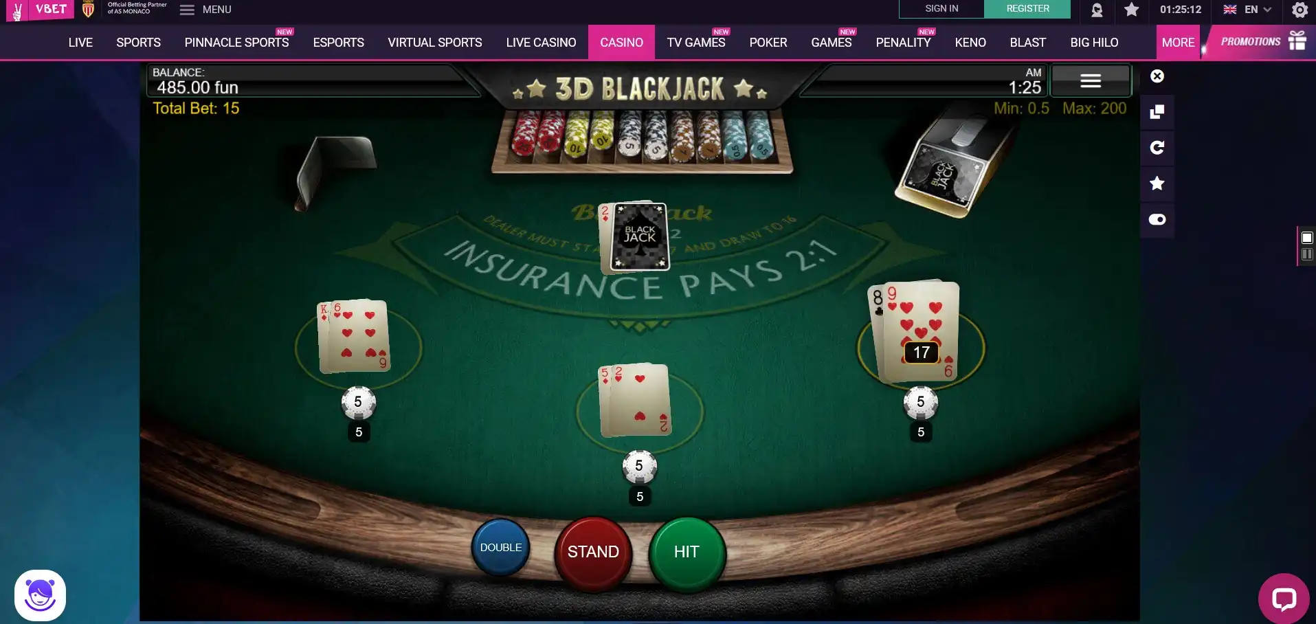 Vbet Casino Slots