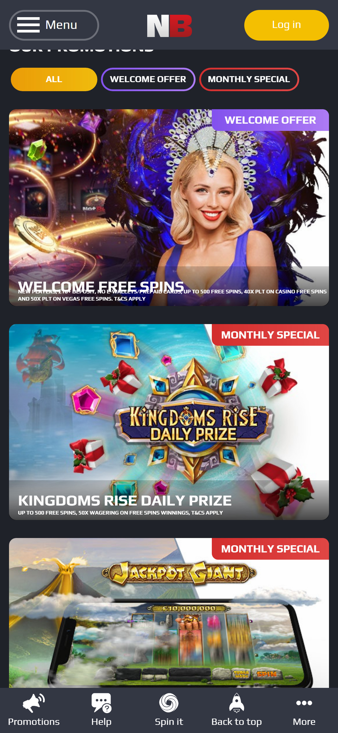 NetBet Vegas Casino UK Mobile No Deposit Bonus Review