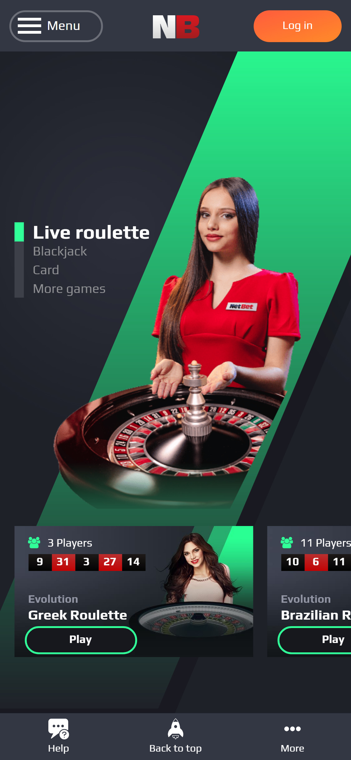 NetBet Vegas Casino UK Mobile Live Dealer Games Review