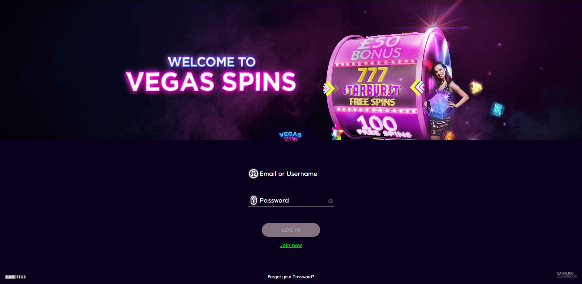Vegas Spins Casino Login