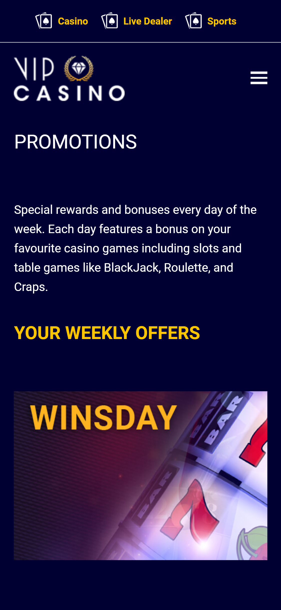 Vip Casino Canada Mobile No Deposit Bonus Review