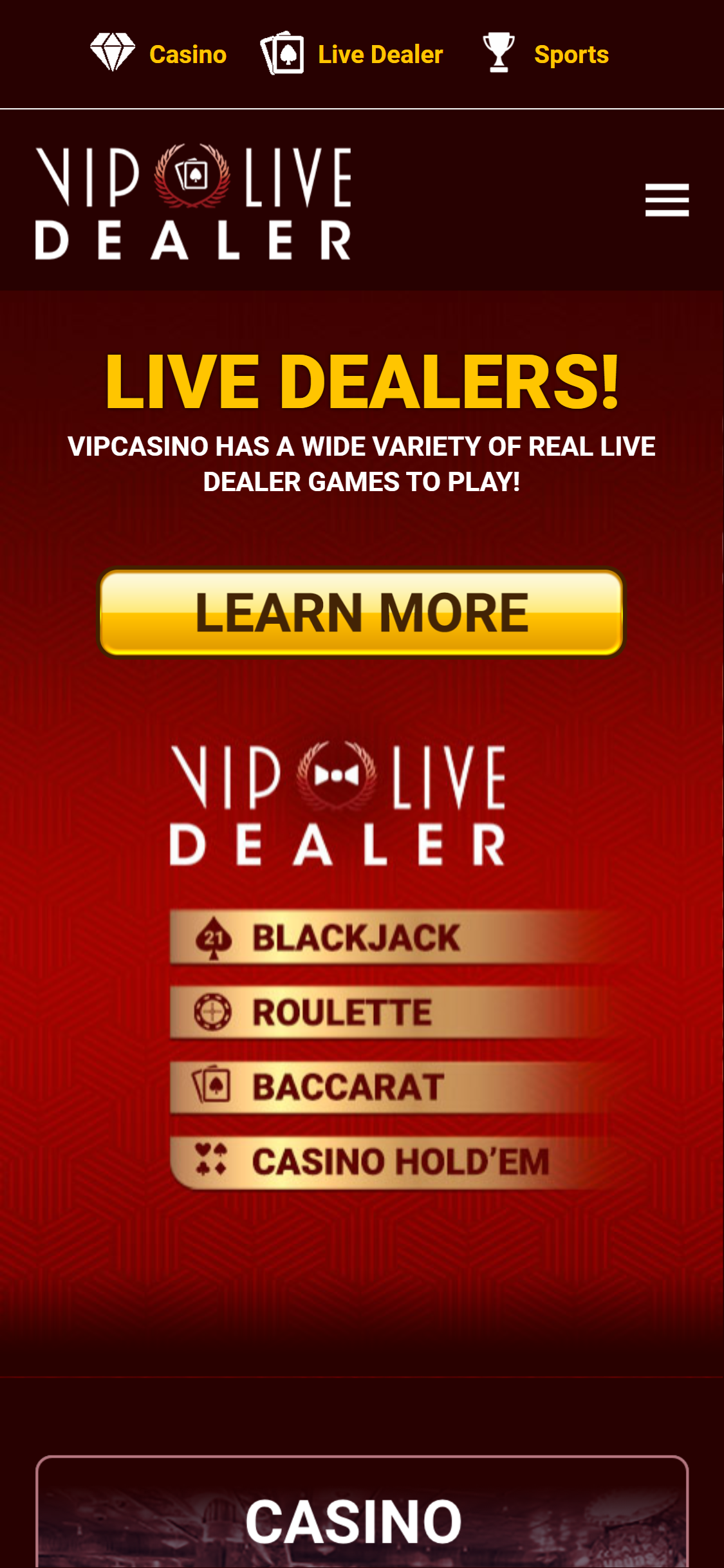 Vip Casino Canada Mobile Live Dealer Games Review